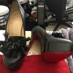 Authentic Christian Louboutin platform size 36 1/2